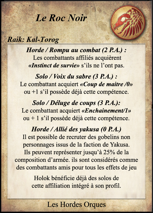 Tribu du Roc Noir